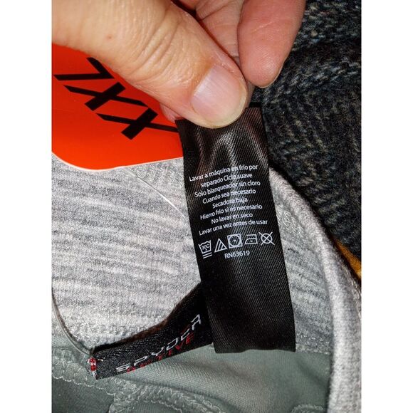 Spyder Active Men's Performance Tapered Leg Jogger Pants, Burnt Charcoal, 2XL - Picture 13 of 13